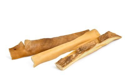 Thumbnail 1: Kaureks Natur Hundeleckerlies Rinderkopfhautstangen 1000g - Stangen - Hunde-Kauartikel - Hunde-Snack - Kausnack - Leckerli