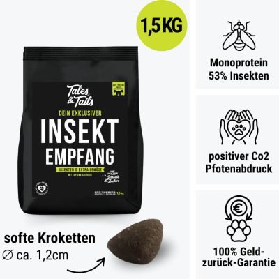 Thumbnail 2: Tales & Tails InSektempfang Softtrockenfutter - 1,5kg