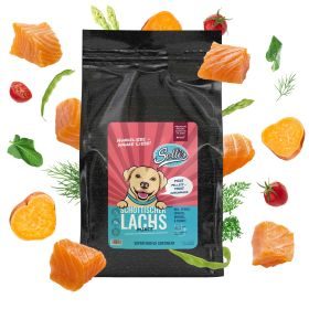 Sollis Hundetrockenfutter mit schottischem Lachs, für kleine Hunde, 2 kg