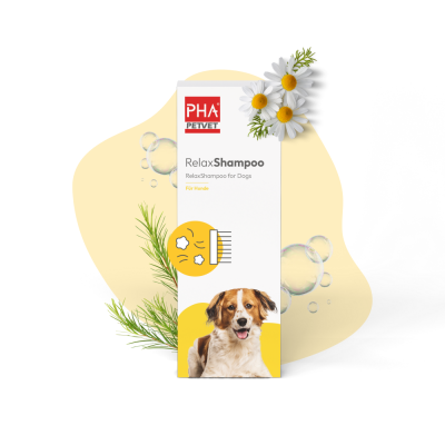 Thumbnail 2: PHA PetVet - PHA RelaxShampoo für Hunde 250 ml - für glänzendes Fell, leichte Kämmbarkeit - reinigt Haut & Fell mit angepasstem pH-Wert - hautfreundlich