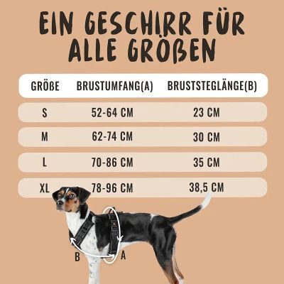 Thumbnail 2: Rudelkönig Gepolstertes Brustgeschirr mit Haltegriff, Verstellbares Hundegeschirr