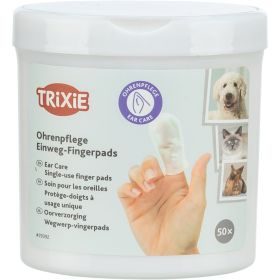 TRIXIE Ear Care Ohrenpflege, Fingerpads