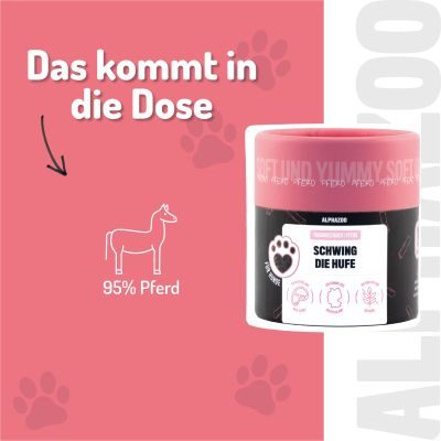 Thumbnail 3: ALPHAZOO Schwing Die Hufe Hundeleckerli