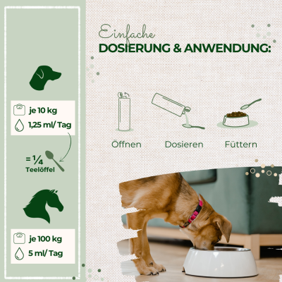 Thumbnail 2: LaPura PetVet - LaPura Bio-Schwarzkümmelöl für Hunde und Pferde - Nahrungsergänzung - Futterergänzung - BARF-Zusatz