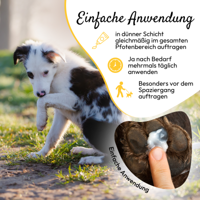Thumbnail 4: PHA PetVet - PHA PfotenSchutz für Hunde u. Katzen 125 ml - Schützt den empfindlichen Pfoten- und Ballenbereich vor äußeren Einflüssen.