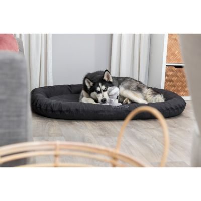 TRIXIE Kissen Samoa Classic, oval 120 × 95 cm / Schwarz
