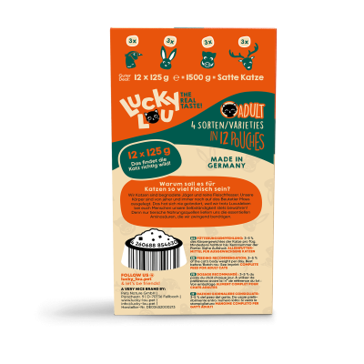 Thumbnail 5: Lucky Lou® Lucky Lou® Lifestage Adult Wild-Mix 12er-Pack 1,5kg
