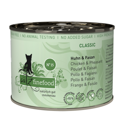 Thumbnail 1: catz finefood® catz finefood® Classic N° 15 - Huhn & Fasan 200 gr