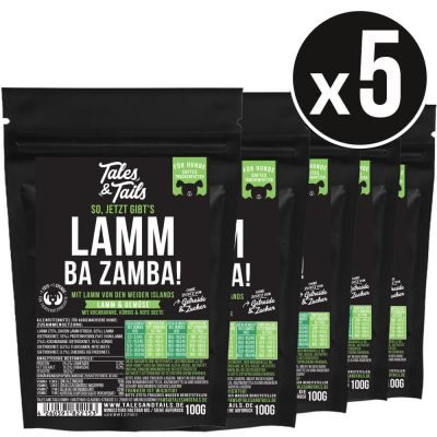 Thumbnail 2: Tales & Tails LammBa Zamba! Softtrockenfutter - Probe 5er Paket