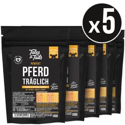 Tales & Tails Perfekt PferdTräglich Softtrockenfutter - Probe 5er Paket