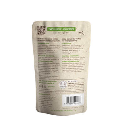 Thumbnail 3: bosch Tiernahrung Freshe Schnauze gruenes Ackergemuese - Ergänzungsfutter– 200g