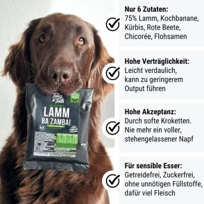 Thumbnail 3: Tales & Tails LammBa Zamba! Softtrockenfutter - Probe 5er Paket