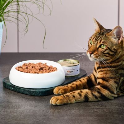 Thumbnail 7: Lucky-Kitty Probier die Maus: Katzenfutter Maus Pur (10x100g) + Napf GRATIS