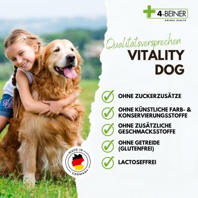 Thumbnail 4: 4-Beiner 4-BEINER VITALITY-DOG - Nahrungsergänzung - Futterergänzung für Hunde