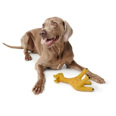 HUNTER Hundespielzeug Eiby Giraffe, gelb 18 cm