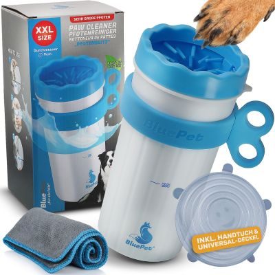 Thumbnail 5: BluePet Pfotenreinigungs-Sparset: Pfotenreiniger-Waschanlage "PfotenBlitz" & Pfotenbalsam: Auch als Nasenbalsam verwendbar! Reinigt sanft, pflegt unbedenklich