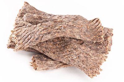 Bild 1 von 1: mascota vital Rehtrockenfleisch, Kausnack für Hunde, 100 g