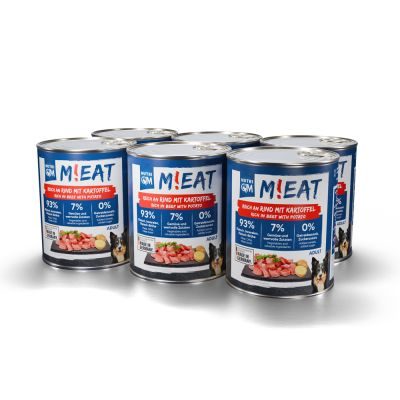 Thumbnail 3: NutriQM NutriQM M!EAT Rind & Kartoffel 6 x 800g