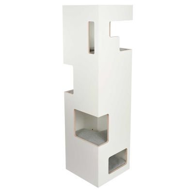 Thumbnail 8: stylecats® Kratzbaum Empire weiß hellgrau/hellgrau, 180 x 50 cm