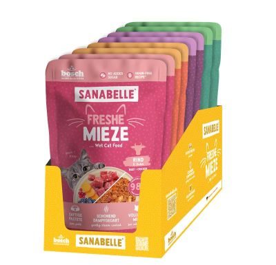 Sanabelle Freshe Mieze Mixtray 8er Pack