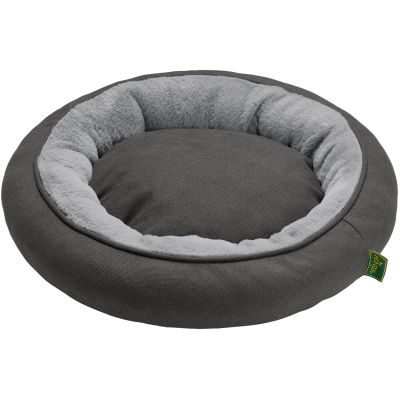 Thumbnail 2: HUNTER Hundebett Donut Rockford L (Ø 90 cm), anthrazit/hellgrau