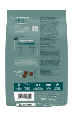 Thumbnail 2: Sanabelle Sanabelle Outdoor Ente – Trockenfutter für aktive Katzen – 400g