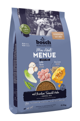bosch Tiernahrung HPC MENUE Mini Adult Tierwohl-Huhn