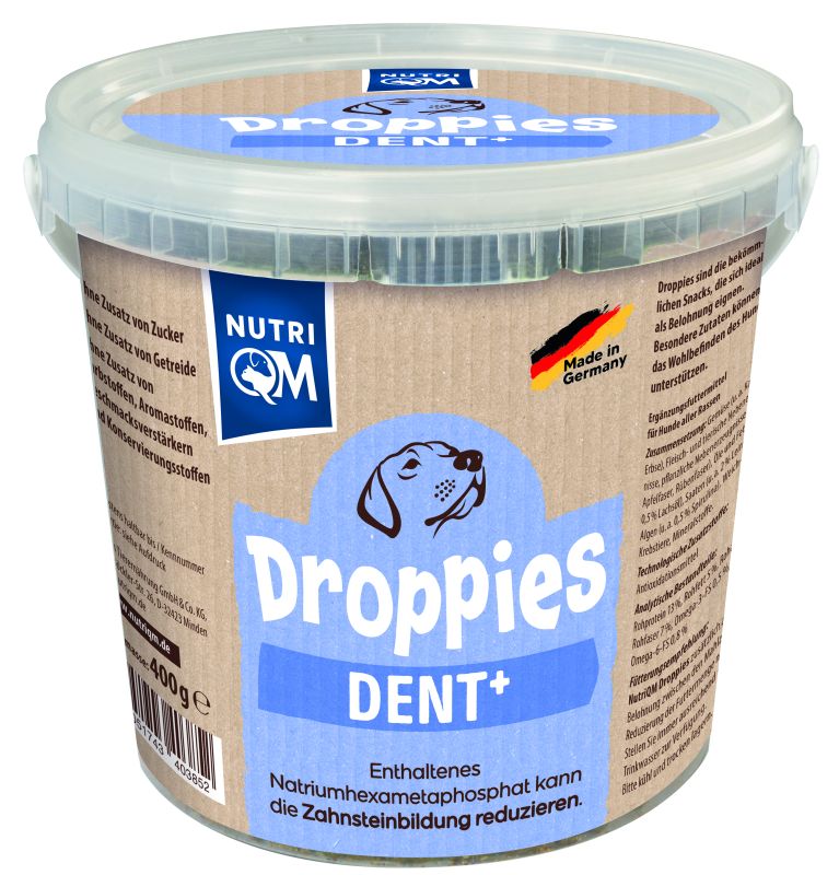 NutriQM Droppies Dent + 6x 400g