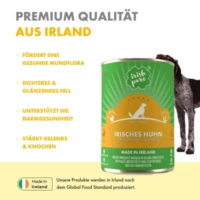 Thumbnail 8: Irish Pure Irisches Huhn mit Gemüse & Kelp-Alge Nassfutter
