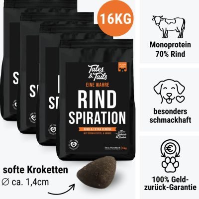 Thumbnail 12: Tales & Tails Eine wahre Rindspiration Softtrockenfutter - 8 kg (2x4 kg)