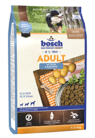 bosch Tiernahrung HPC Fisch & Kartoffel  – Trockenfutter – Immun-Komplex – 3kg