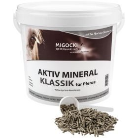 MIGOCKI AKTIV MINERAL KLASSIK Hochwertiges Mineralfutter für Pferde 4kg