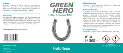Thumbnail 6: Greenhero Hufpflege für Pferde pflegt bei Strahlfäule und Mauke