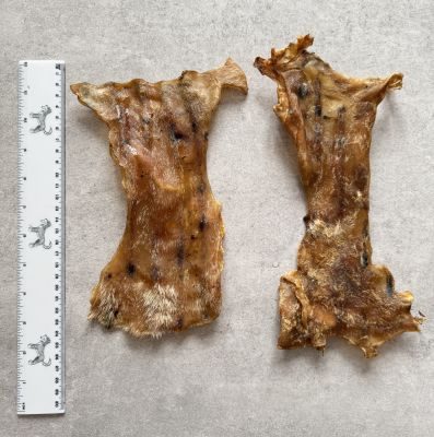 Kaureks Natur Hundeleckerlies Rinderhaut 1000g ca. 25cm - Hunde-Kauartikel - Snack - Kausnack - Leckerli