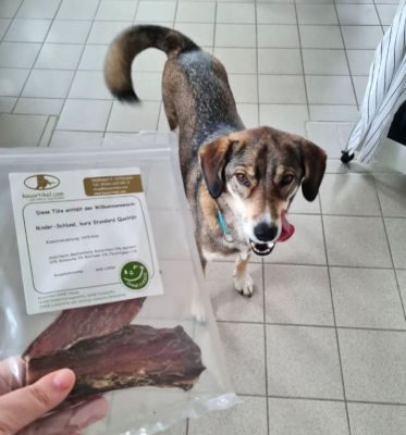 Thumbnail 2: kauartikel.com Rinder-Schlund, kurz - Hunde-Kauartikel - Hunde-Snack - Kausnack - Leckerli vom Rind