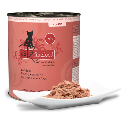 Thumbnail 4: catz finefood® catz finefood® Classic N° 3 - Geflügel 800g