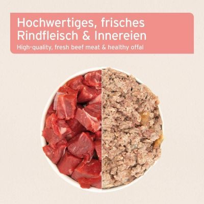 Thumbnail 3: AniForte Nassfutter Rind Pur 6 x 400 g