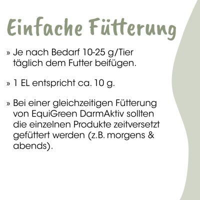 Thumbnail 5: cdVet EquiGreen ToxiVet sorb 900 g - Ergänzungsfutter zur Toxinbindung bei stoffwechselempfindlichen Pferden