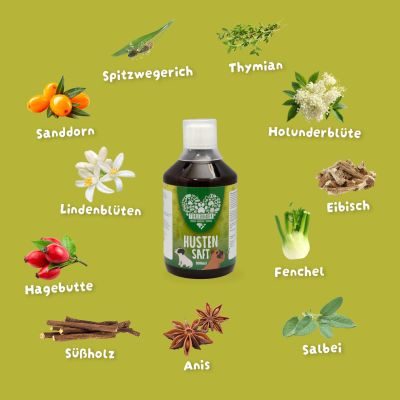 Thumbnail 3: Tierliebhaber Hustensaft für Hunde - Natürliche Hilfe bei akutem Hunde-Husten