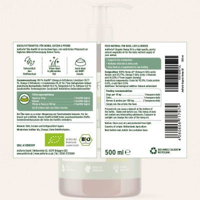 Thumbnail 5: AniForte Bio Hanföl 500 ml