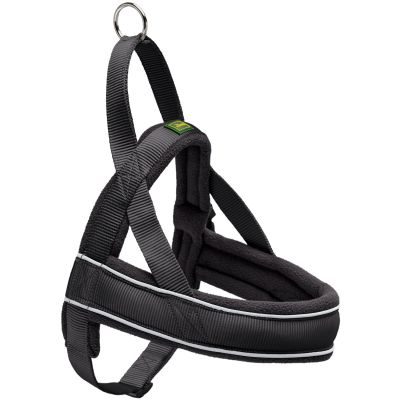 HUNTER Norwegergeschirr Racing M-L, schwarz