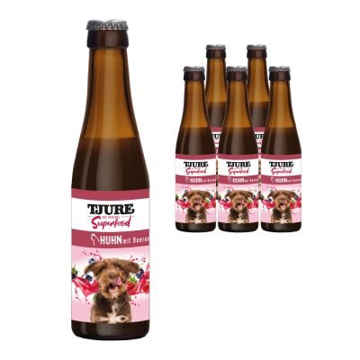 Thumbnail 3: TJURE TJURE Hund - Huhn mit Beeren 220 ml Flasche 12er Pack