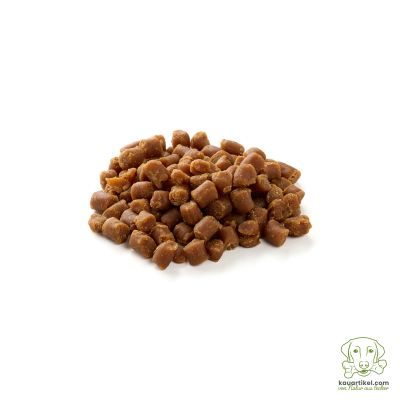 kauartikel.com Weiche Happen mit Lachs - Hunde-Snack - Trainings-Snack - Fisch-Leckerli