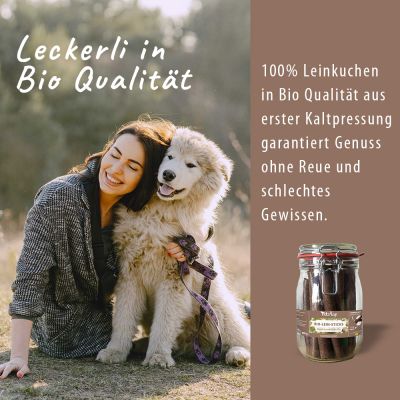 Thumbnail 3: Fit-Hap Bio-Lein-Sticks 2,75 kg – Natürlicher Kauspaß für Hunde in Bio-Qualität