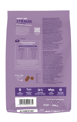 Thumbnail 2: Sanabelle Sanabelle Adult Strauß – Katzenfutter – getreidefrei  – 400g