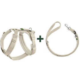 HUNTER MALDON UP Limited Edition Set Geschirr & Leine | XS-S , 20 | Greige