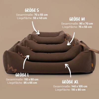 Thumbnail 7: Rudelkönig Rudelkönig Hundebett Koye, Orthopädisches Hundebett mit Druckentlastung