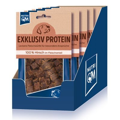 Thumbnail 2: NutriQM Exklusiv Protein Hirsch 5x 100g