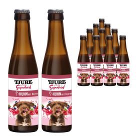 TJURE TJURE Hund - Huhn mit Beeren 220 ml Flasche 12er Pack