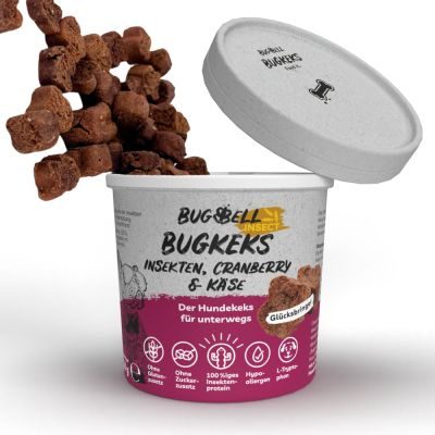 Thumbnail 4: BugBell Hundekekse mit Insekten für Hormonbalance